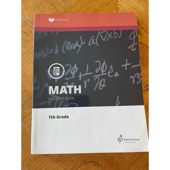 AOP Lifepac Teacher's Guide Math Language Arts - Picture 6 of 12